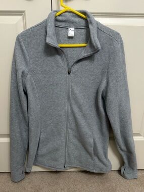 Old Navy Active Full-Zip Jacket - Light Gray